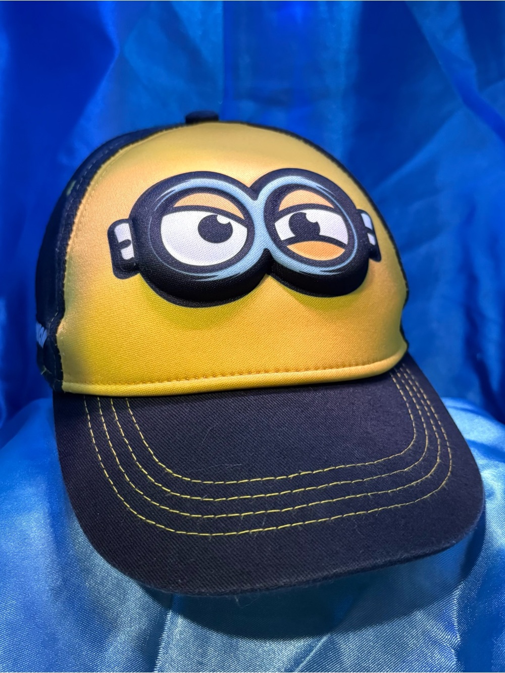Yellow and Black Kids minions Hat
